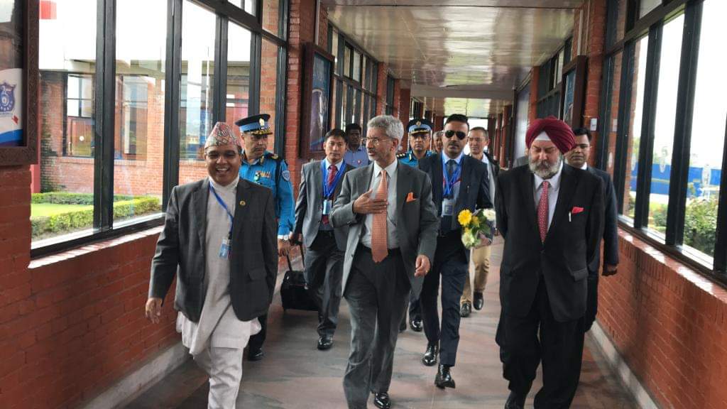 विदेश मंत्री एस.जय शंकर लौटे स्वदेश, भारत ने दी नेपाल को 566 करोड़ रुपये की मदद !