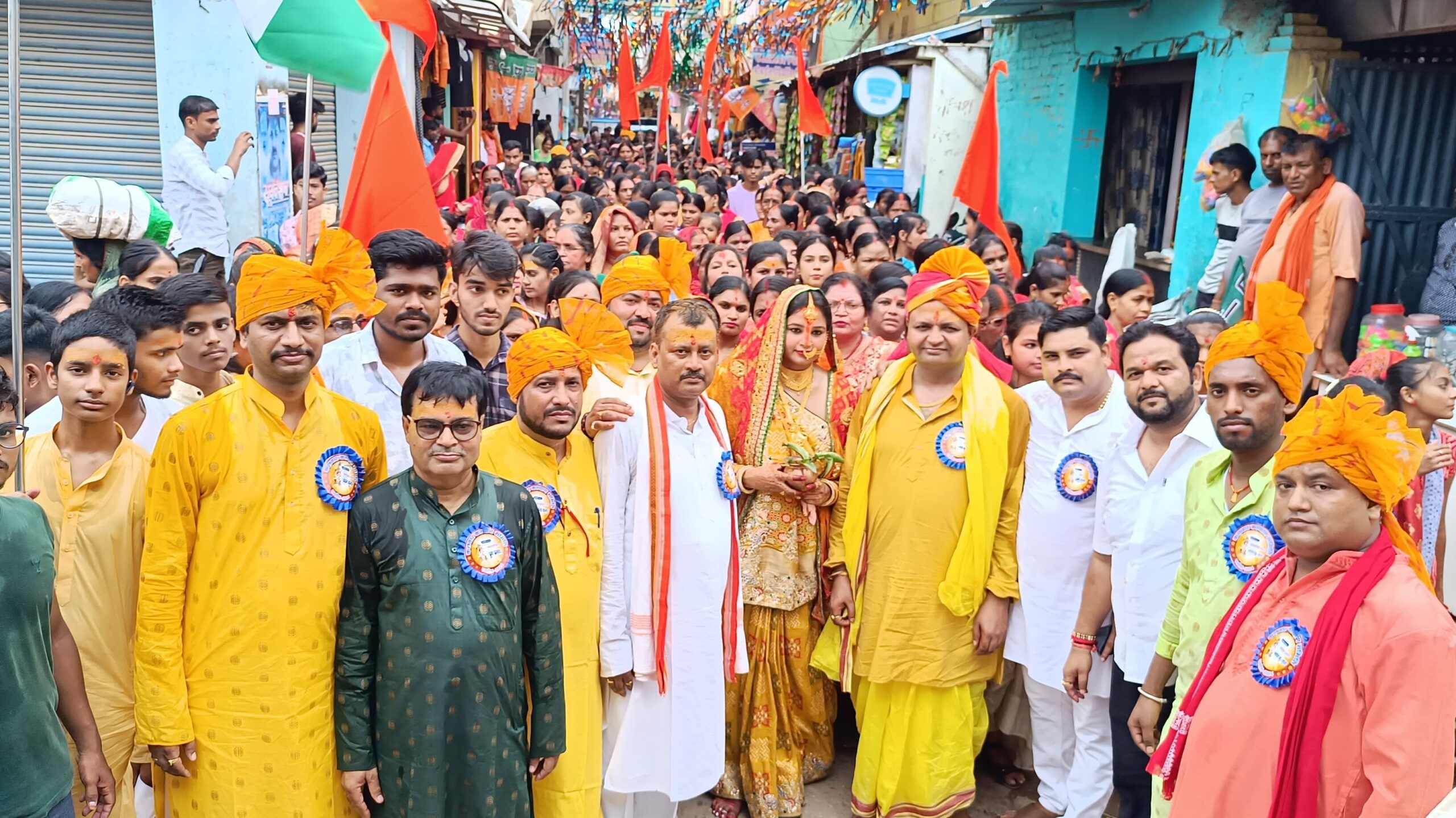 रक्सौल में बलभद्र पूजनोत्सव धूम धाम से आयोजित,सांसद डा0 संजय ने दिया सामाजिक एकता और शिक्षा पर बल!