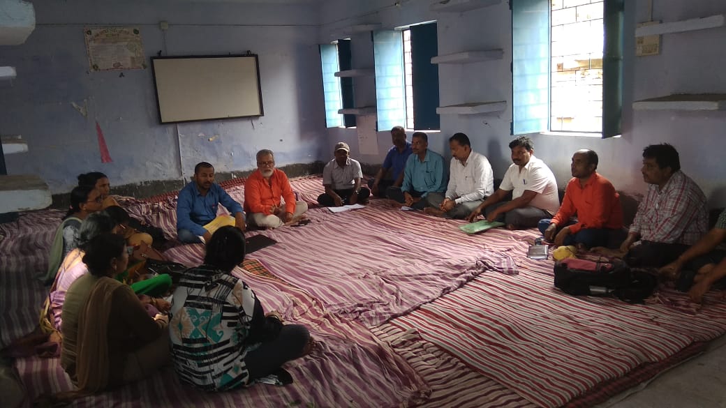 एनीमिया मुक्त भारत अभियान को सफल बनाने के लिए स्वास्थ्य विभाग द्वारा प्रखण्ड संसाधन केंद्र में बैठक !