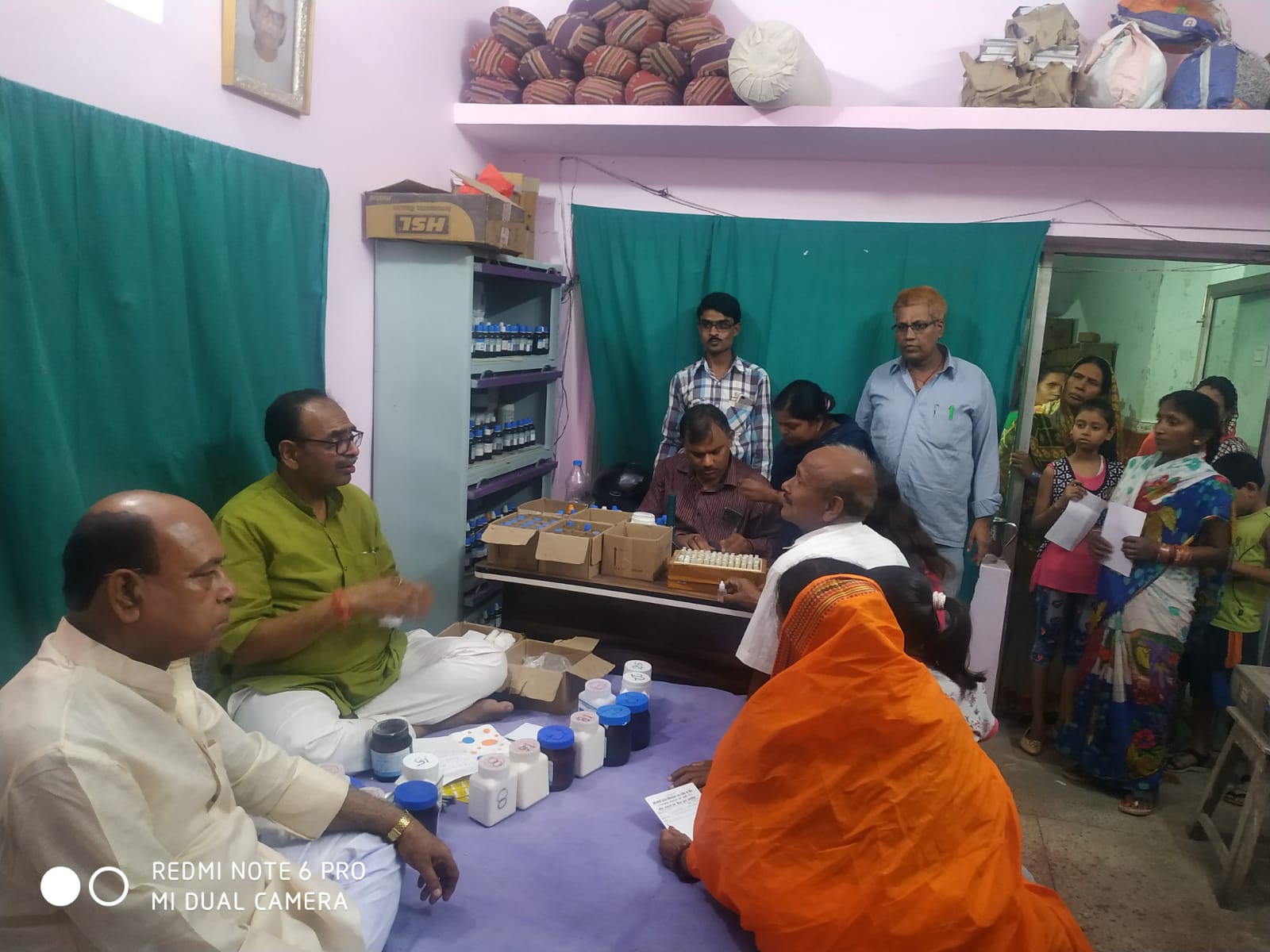 सीमा जागरण मंच के चिकित्सा शिविर में सर्दी व डेंगू रोग से बचाव को ले कर जागरूकता अभियान