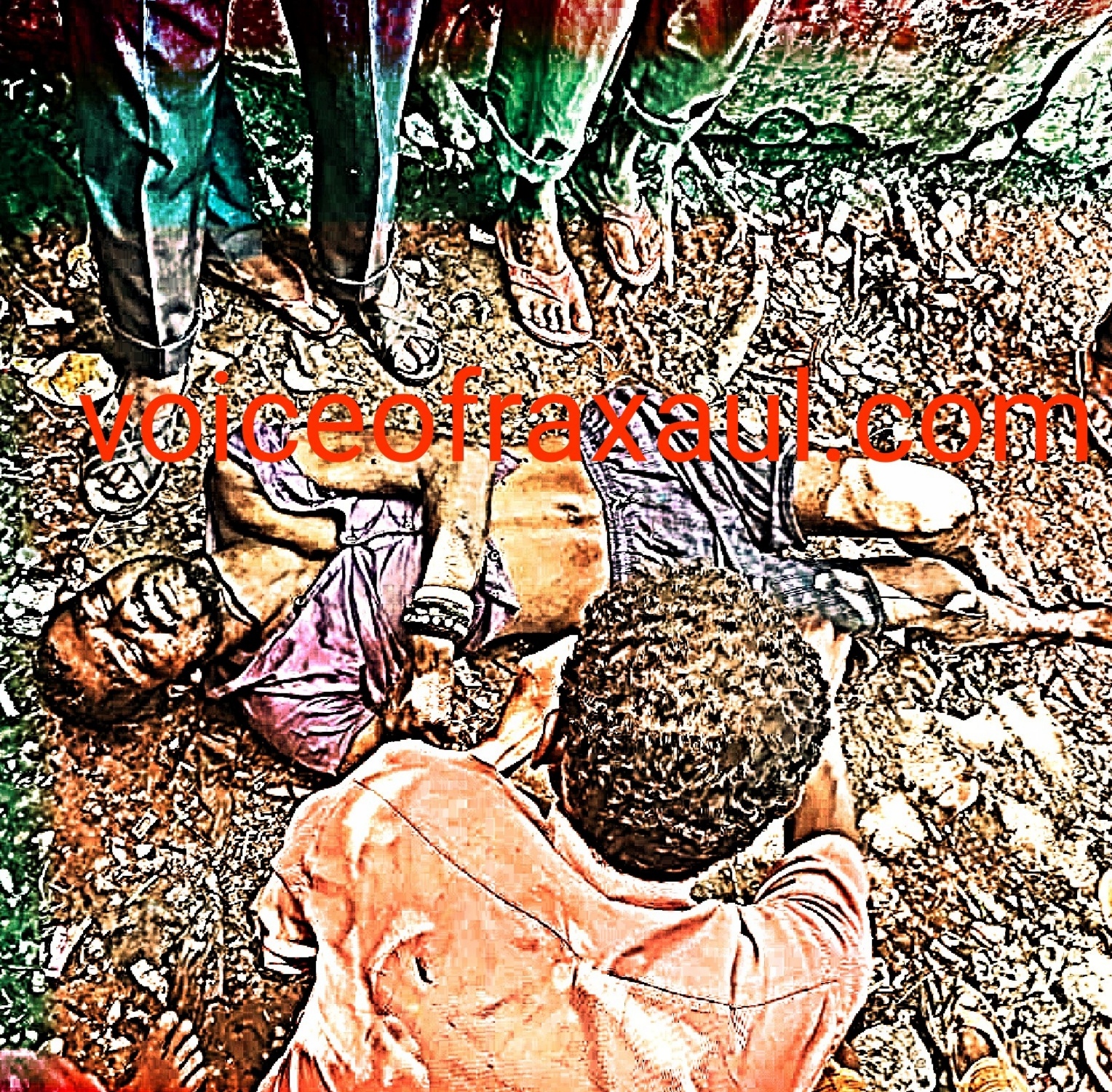 रक्सौल मुख्य पथ स्थित रेलवे क्रॉसिंग के पास से नेपाली युवक का शव नाले से बरामद