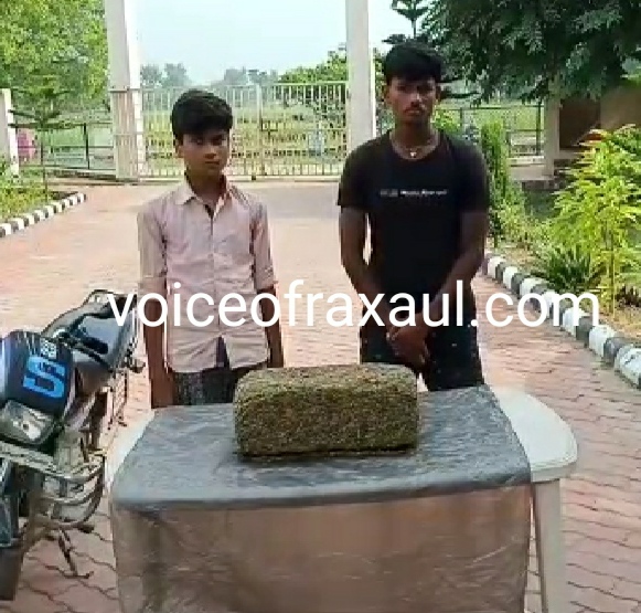 बॉर्डर पर फिर जप्त हुआ 7.5 किलो प्रतिबंधित गांजा, नशीले पदार्थ के साथ दो युवक भी हिरासत