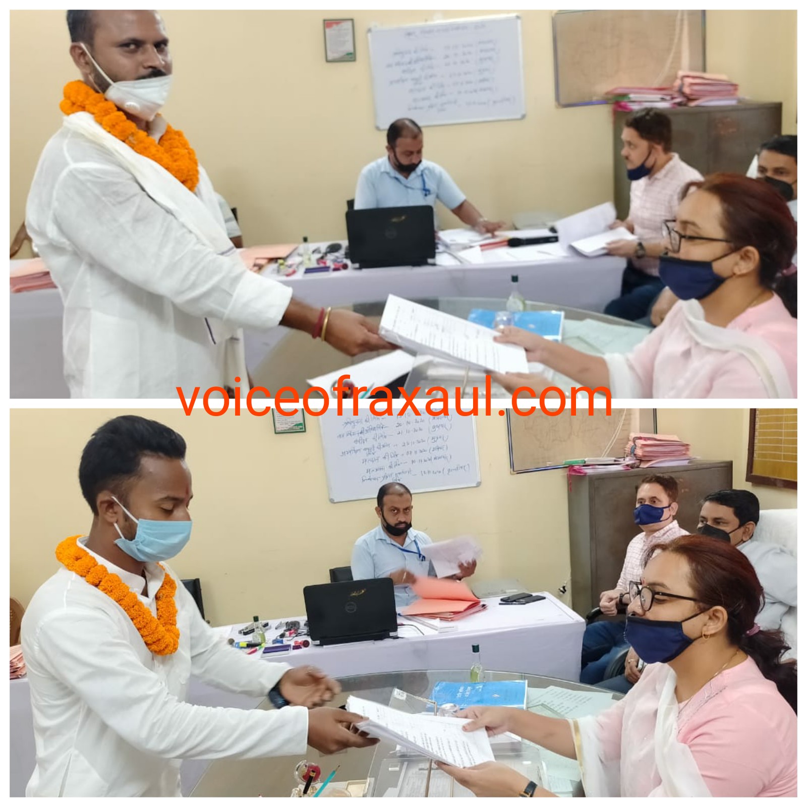 निर्दलीय अरविंद समेत कुल 15 प्रत्याशियों ने रक्सौल-10 व नरकटिया-12 से भरा नामजदगी का पर्चा!