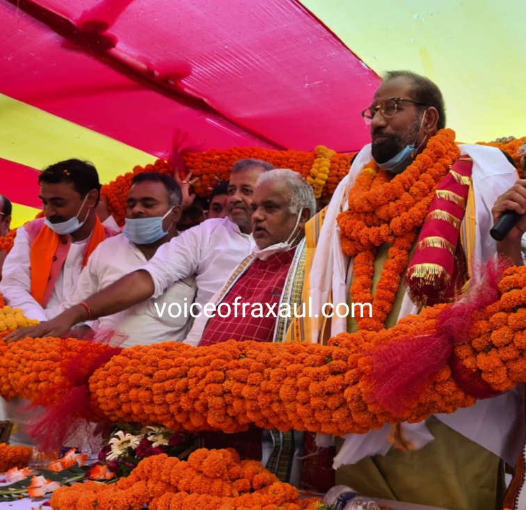 श्याम बिहारी प्रसाद के नामांकन के बाद चुनावी सभा मे राधामोहन,डॉ0 संजय,श्रवण और बबलू ने कहा-बिहार में एनडीए का कोई विकल्प नहीं!