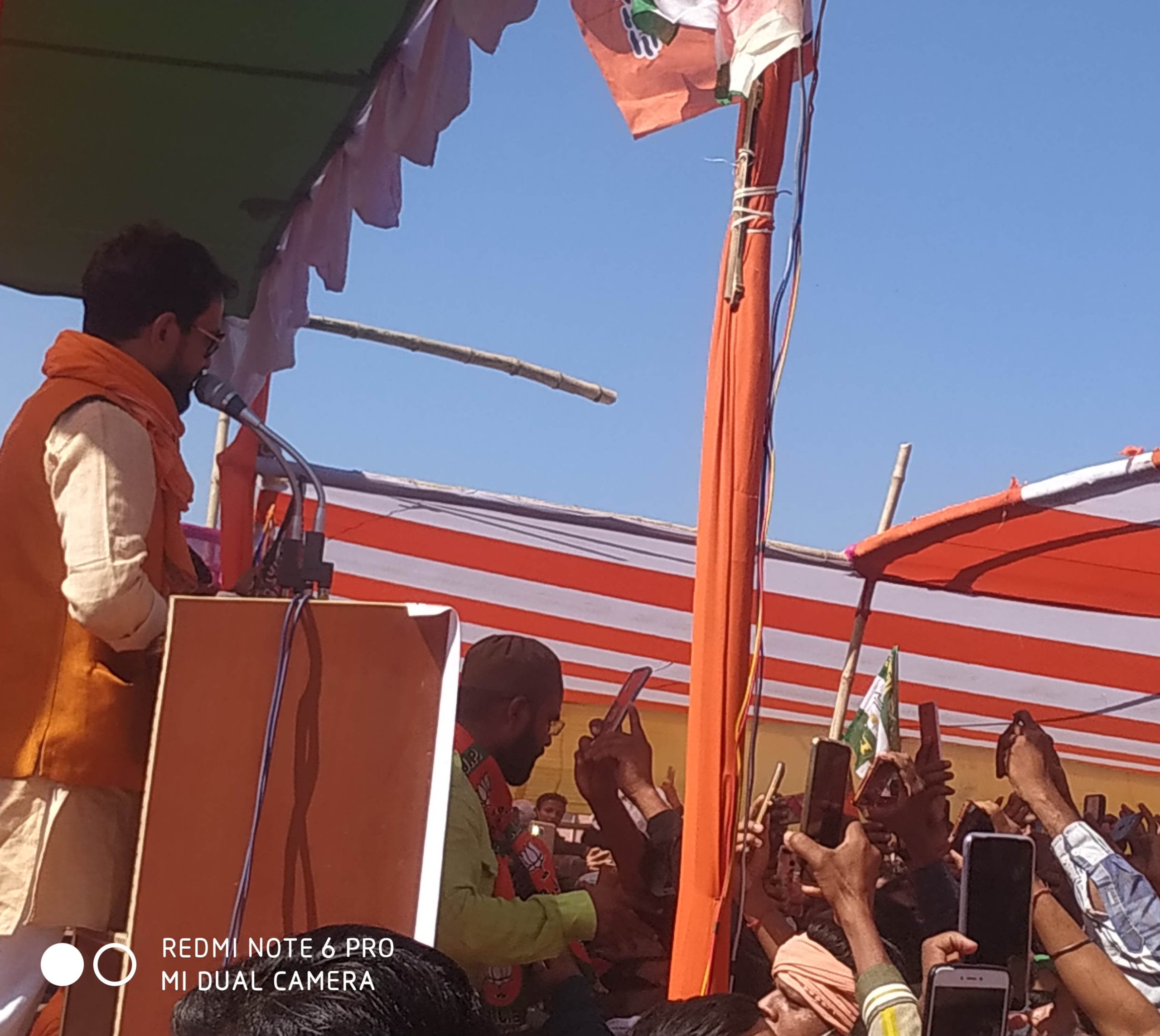 निरहुआ ने कहा-बिहार में एनडीए के सरकार बनी कब?जब रक्सौल से प्रमोद सिन्हा के जीतइब तब!