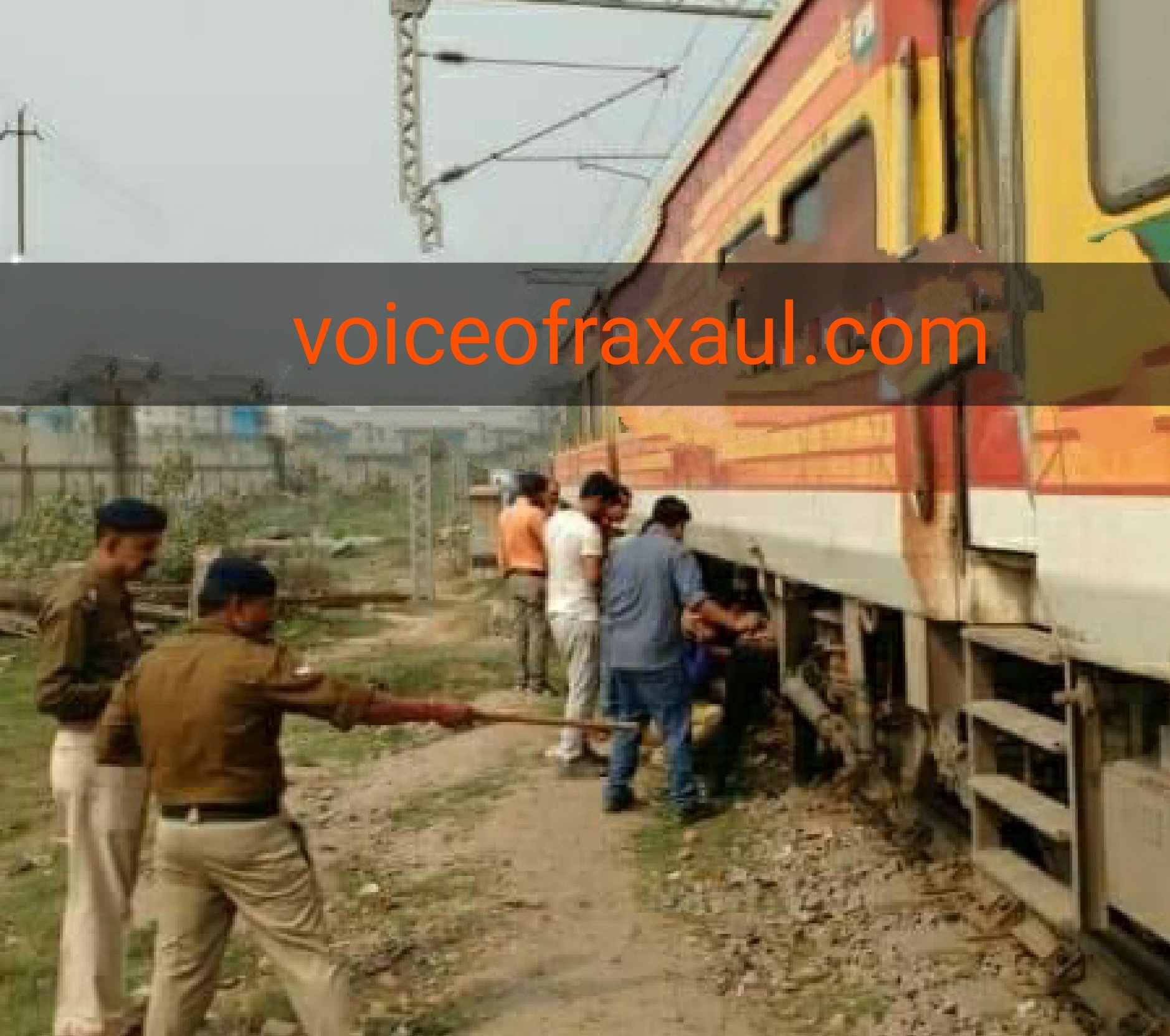 रक्सौल में सँटिंग के दौरान अन्त्योदय एक्सप्रेस ट्रेन की बोगी पटरी से उतरी,हादसा टला!