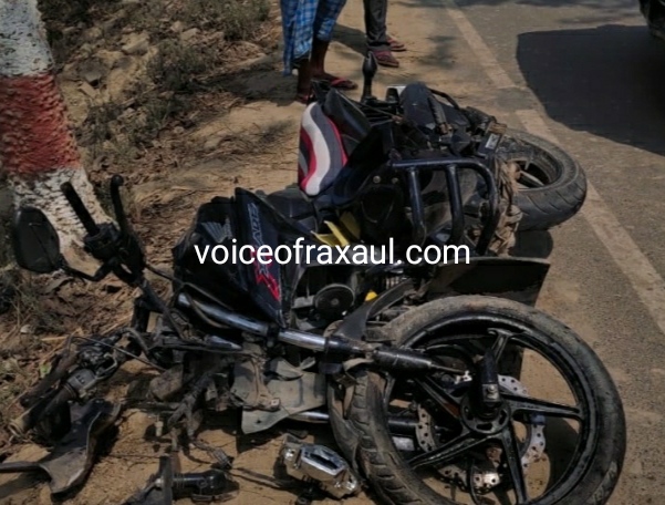 बाईक-एस्कार्पियो की भिड़ंत में रक्सौल निवासी बाइक सवार की मौत,परिजन रो-रो कर बेहाल!