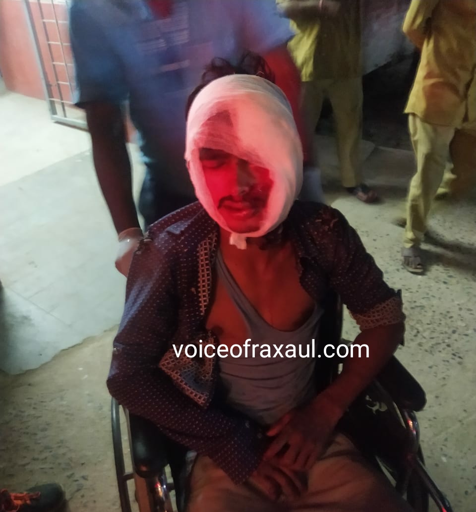 बारात जा रहा युवक बाइक दुर्घटना में गम्भीर जख्मी, डंकन हॉस्पिटल में भर्ती!