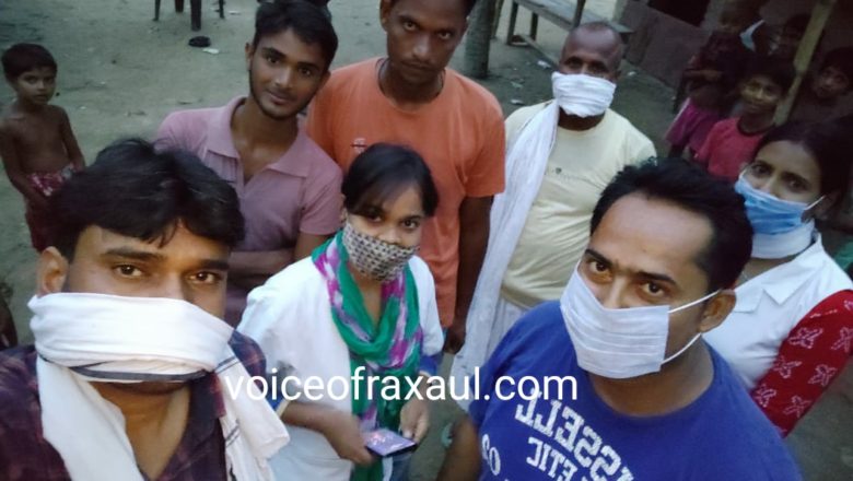गाद बहुवरी गाँव में’टीका एक्सप्रेस’ आर बी एस के दल के द्वारा हुआ रिकॉर्ड तोड़ कोविन टीकाकरण