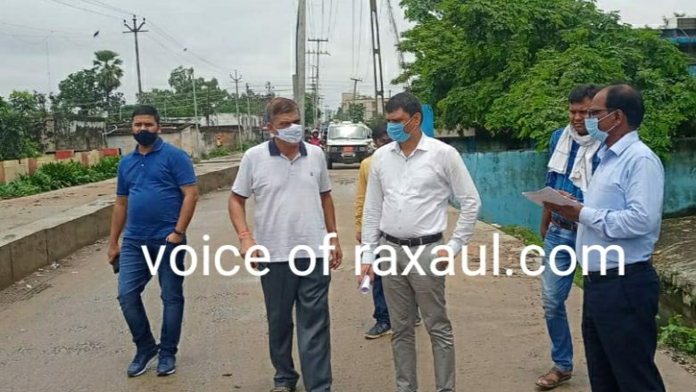 विधायक प्रमोद सिन्हा ने आईसीपी लिंक रोड का किया निरीक्षण,दिये आवश्यक निर्देश!