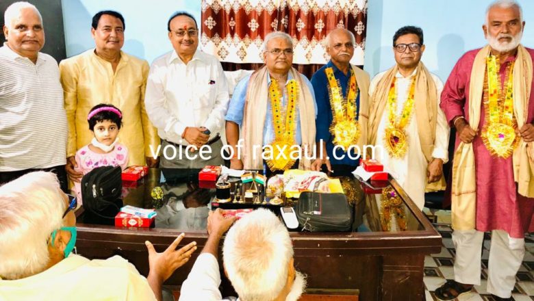 केसीटीसी कॉलेज के सेवानिवृत हुए तीन प्राध्यापकों को दी गयी भावभीनी विदाई