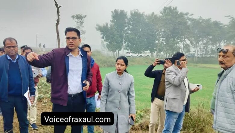 डीएम सौरभ जोरवाल ने जल संसाधन विभाग के अधिकारियों के साथ किया रामगढ्वा स्थित तिलावे नदी का निरीक्षण, बाढ़ से निजात और सिंचाई व्यवस्था को ले कर दिए जरूरी निर्देश!