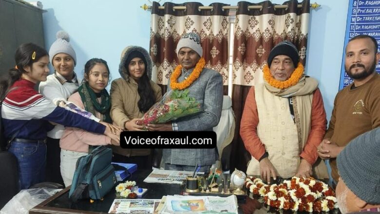 खेमचंद ताराचंद महाविद्यालय के नव पद स्थापित प्राचार्य प्रो. संत साह का एबीभीपी ने किया स्वागत -सम्मान!