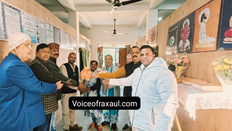 रक्सौल के माहेर ममता निवास में लायंस क्लब द्वारा वाटर गीज़र स्थापित