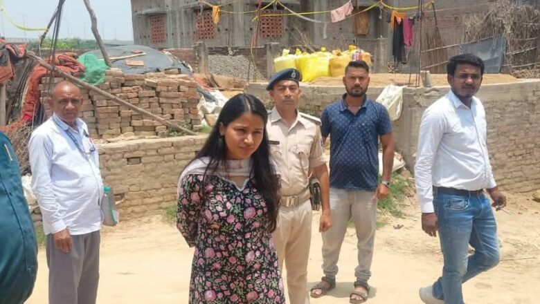 अभियान बसेरा 2के तहत एसडीओ शिवाक्षी दिक्षित ने किया लाभुकों के चयन हेतु भूमि का भौतिक सत्यापन!