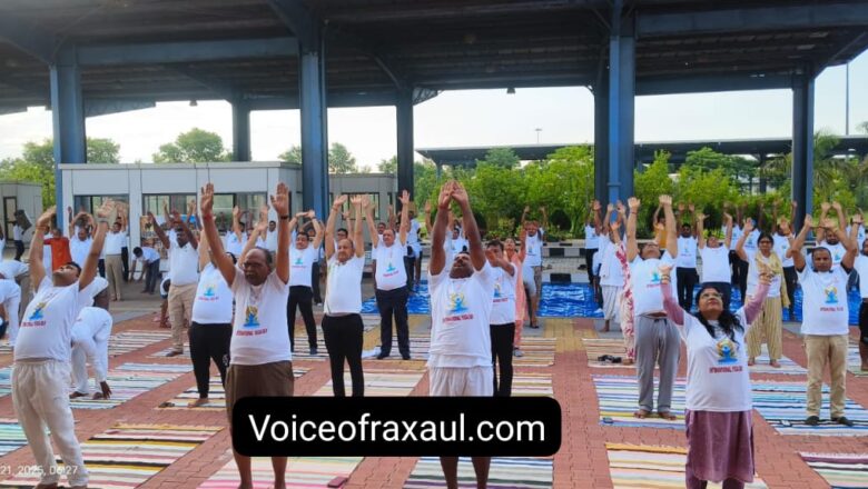 भारत विकास परिषद एवं आइसीपी के संयुक्त तत्वावधान में हुआ योग शिविर का आयोजन