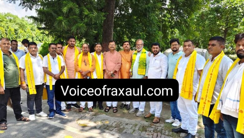 रक्सौल जदयू में टूट : डॉ. सौरभ कुमार राव समेत कई नेता जन सुराज में शामिल ,प्रेशर पॉलिटिक्स और बगावत के संकेत से जोड़ कर देख रहे लोग!