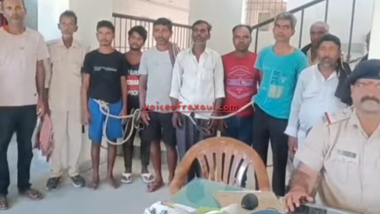 रामगढ़वा में फर्जी नंबर प्लेट वाला ट्रक नियंत्रण में,चालक और खलासी धराए!