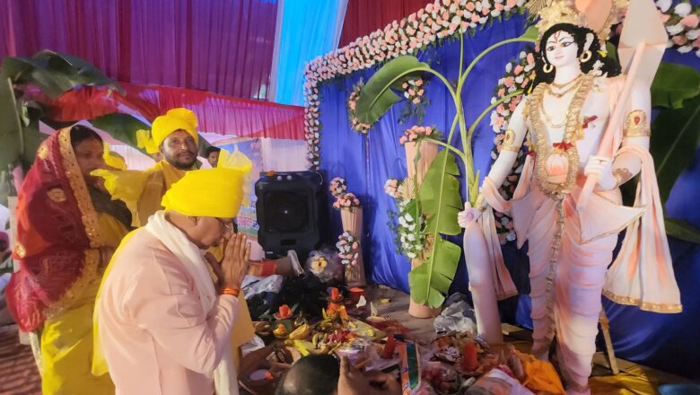 कलवार कल्याण समिति के तत्वावधान में रक्सौल में धूम धाम से आयोजित हुआ बलभद्र पूजा,बड़ी संख्या में जुटे श्रद्धालु!