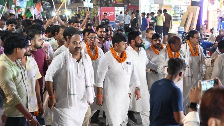 जिस सरकार में लाठियां चली यूथ पर ,उसका हिसाब यूथ करेगा बूथ पर : कांग्रेस नेता आकाश सिंह