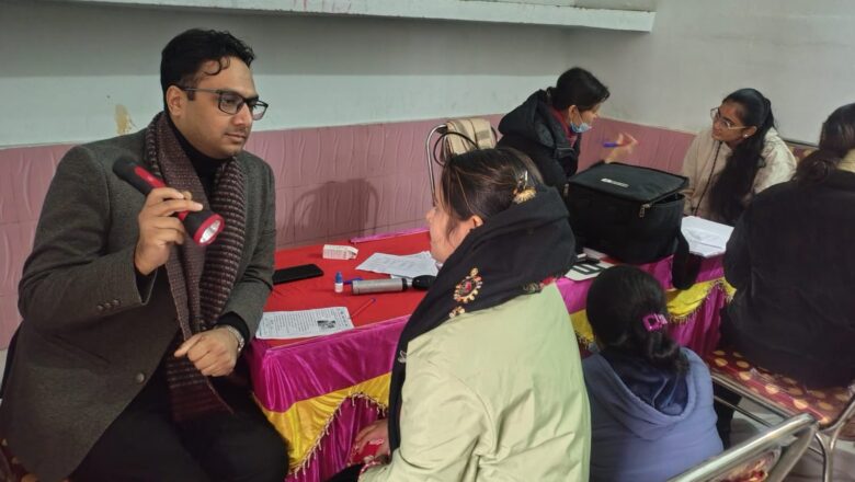 नर सेवा ही नारायण सेवा: रक्सौल में नि:शुल्क नेत्र जांच शिविर में 150 लोगों की हुई जाँच