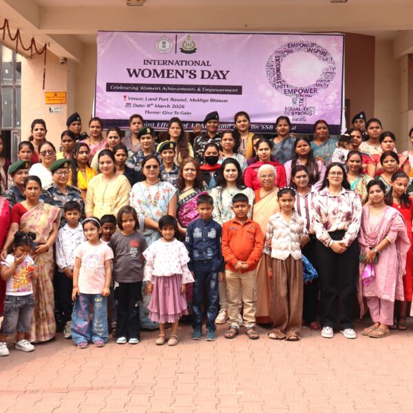 अंतर्राष्ट्रीय महिला दिवस: रक्सौल में एसएसबी और एलपीएआई ने महिलाओं को किया जागरूक, स्वास्थ्य और सशक्तिकरण पर हुआ विशेष व्याख्यान