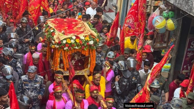 जयकारों से गूँजी वीरगंज की गलियाँ: चैत्र अष्टमी पर गहवा माई की भव्य ‘निशान सह डोली यात्रा’ संपन्न