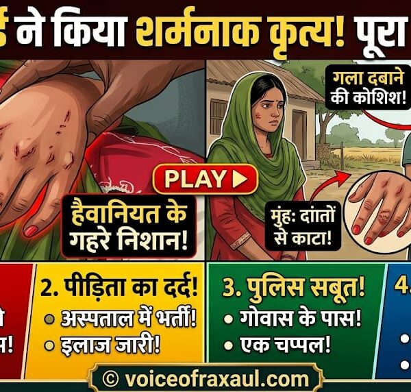 रिश्तों का कत्ल: रक्सौल में चचेरे भाई ने किशोरी से किया गैंगरेप का प्रयास,पांच लोगों के खिलाफ पुलिस को आवेदन,दो धाराए !
