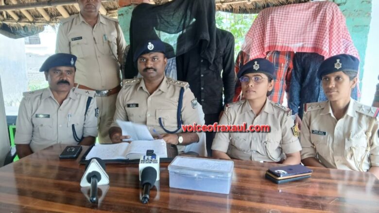 आदापुर गोलीकांड का खुलासा: व्यवसायी से लूट और फायरिंग करने वाले 04 शातिर अपराधी हथियार समेत गिरफ्तार
