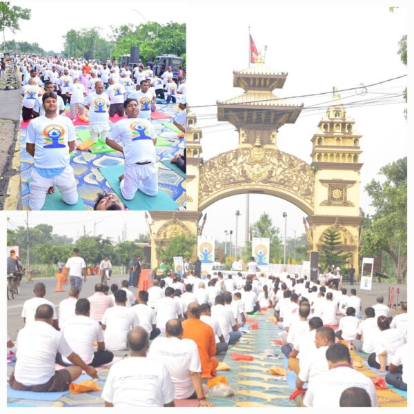 सद्भाव के लिए योग : भारत-नेपाल के प्रवेश द्वार शंकराचार्य गेट पर अंतर्राष्ट्रीय योग दिवस, मैत्री और एकता का दिया संदेश