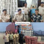 रक्सौल बॉर्डर पर बड़ी कार्रवाई: 339.36 किलो गांजा बरामद, कंटेनर चालक गिरफ्तार