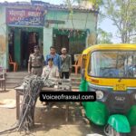 चोरी की टावर सामग्री और तीन पहिया वाहन के साथ दो गिरफ्तार