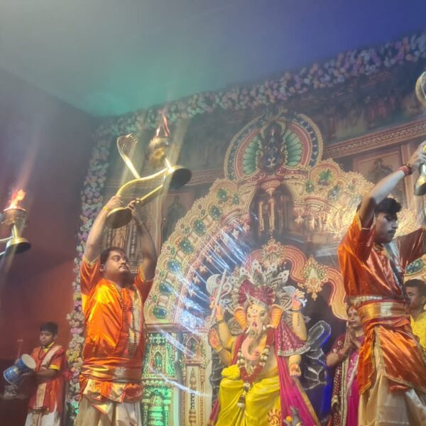 रक्सौल में बप्पा के जयकारों से गूंजा रामजानकी मंदिर, 20वें वर्ष में श्री मंगल मूर्ति गणेश पूजनोत्सव की भव्य शुरुआत!