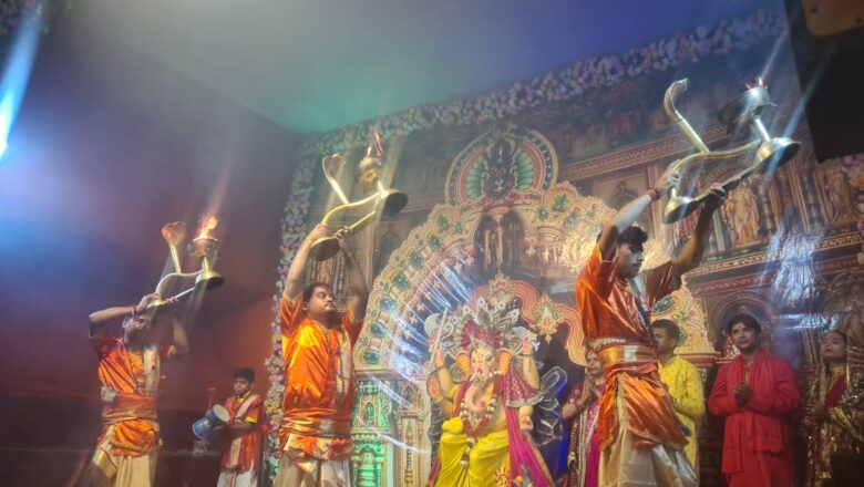 रक्सौल में बप्पा के जयकारों से गूंजा रामजानकी मंदिर, 20वें वर्ष में श्री मंगल मूर्ति गणेश पूजनोत्सव की भव्य शुरुआत!