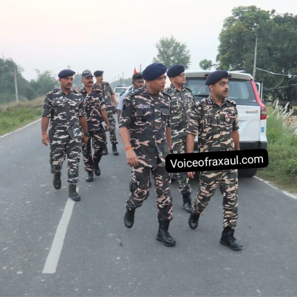 एसएसबी महानिरीक्षक निशित कुमार उज्जवल ने 47वीं वाहिनी रक्सौल का किया दो दिवसीय दौरा, जवानों का बढ़ाया हौसला