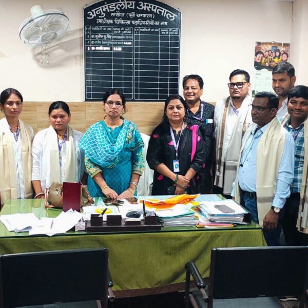 छह साल की सेवा के बाद दस स्टाफ नर्सों को भावभीनी विदाई, कोरोना काल के योगदान को किया याद